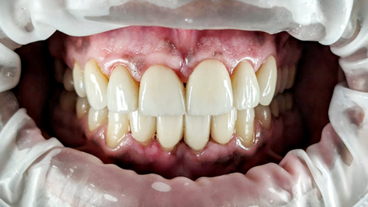 Dual Diastema space closure with E.max Porcelain